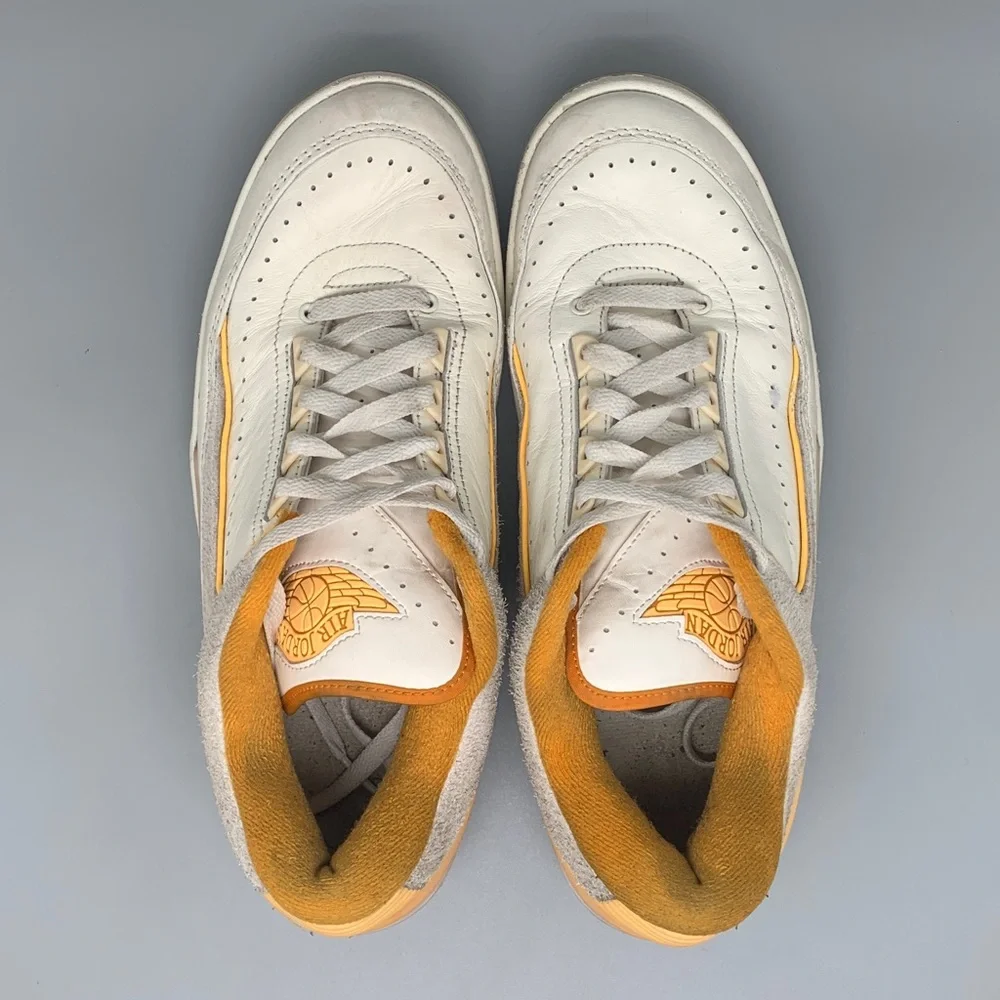 Jordan 2 Retro Low Melon Tint Basketball Shoes DV9956‑118 Men’s Sz 10‎